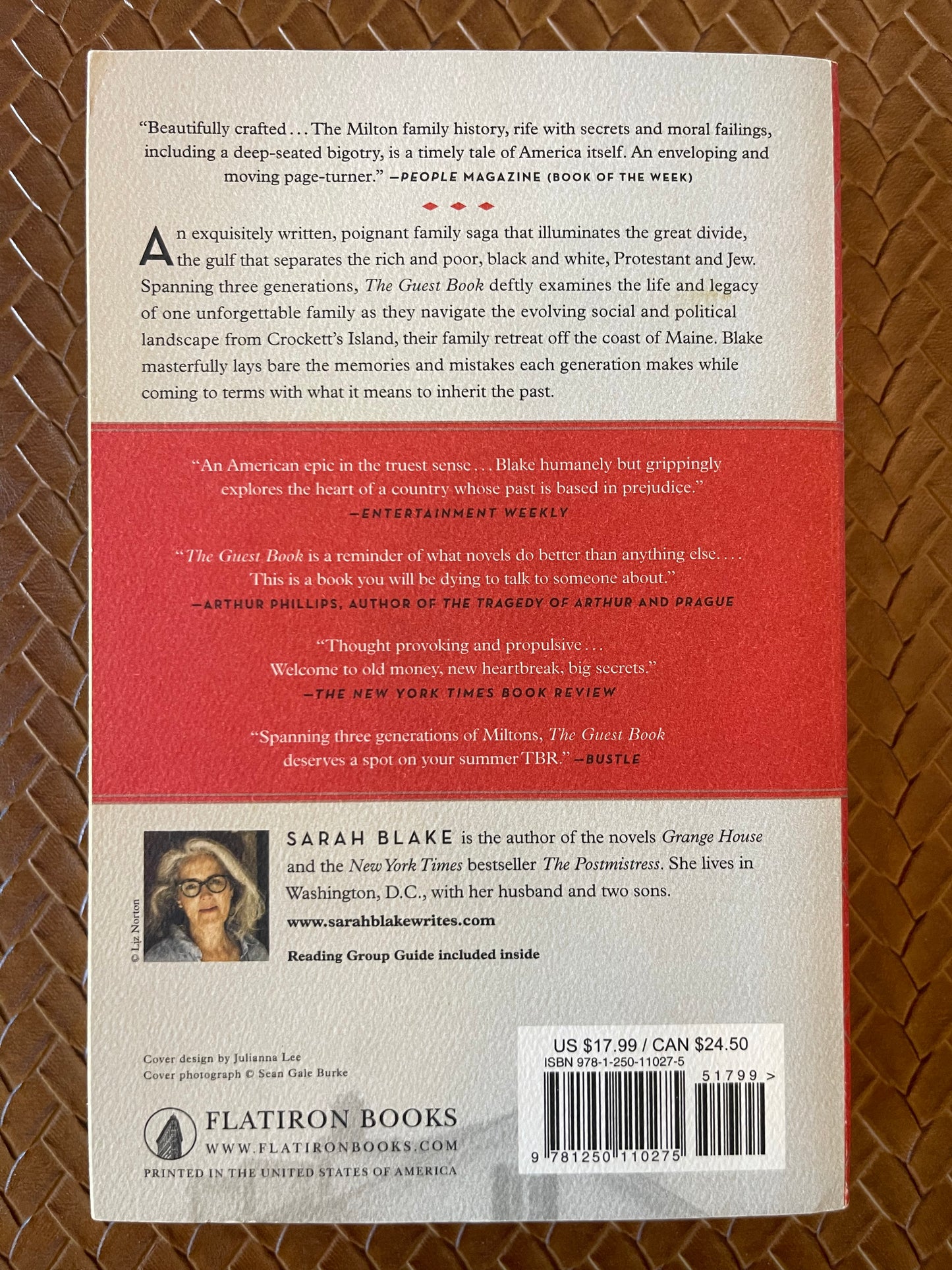 The Guest Book by Sarah Blake (Paperback)