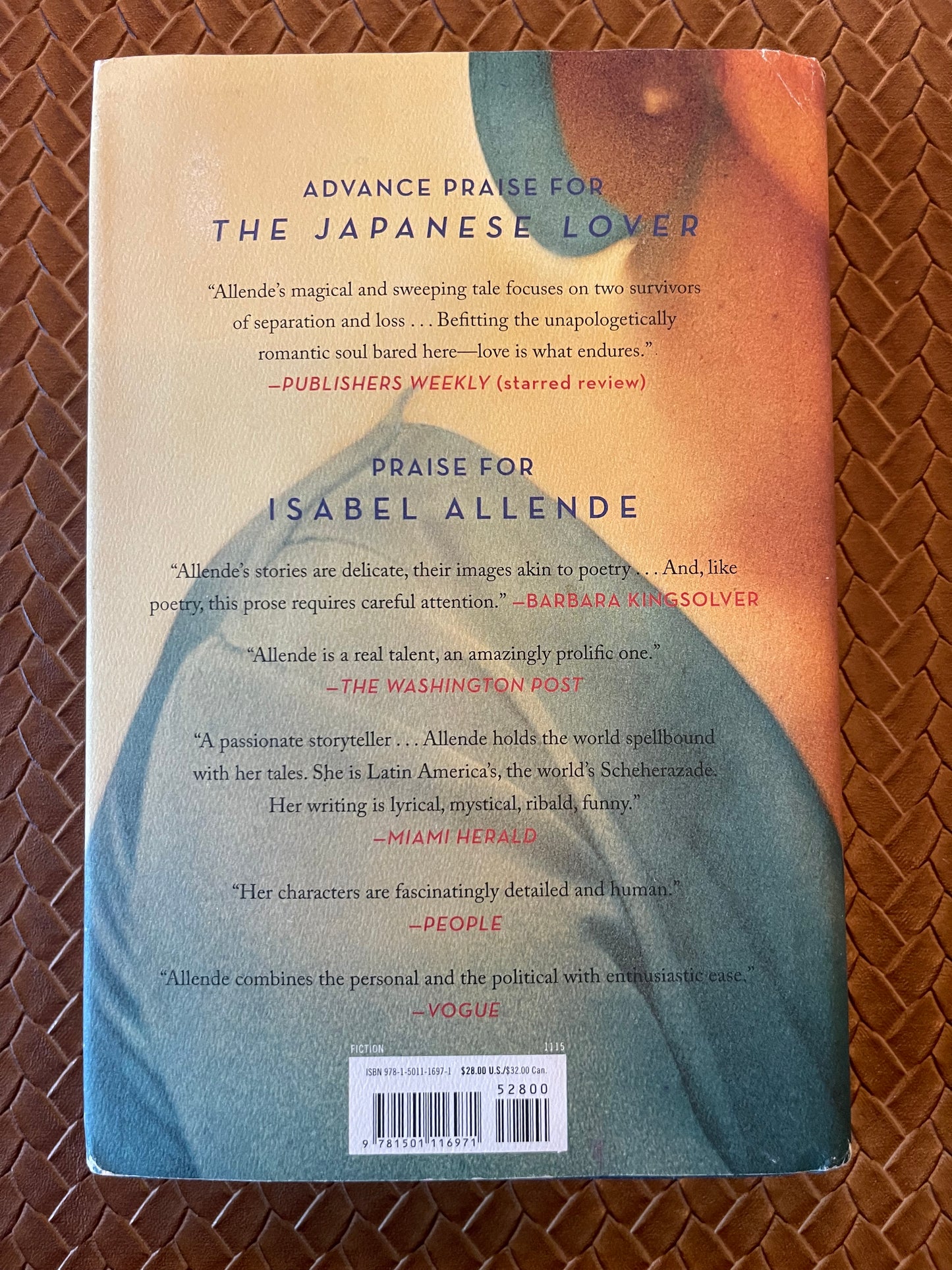 The Japanese Lover by Isabel Allende (Hardcover)