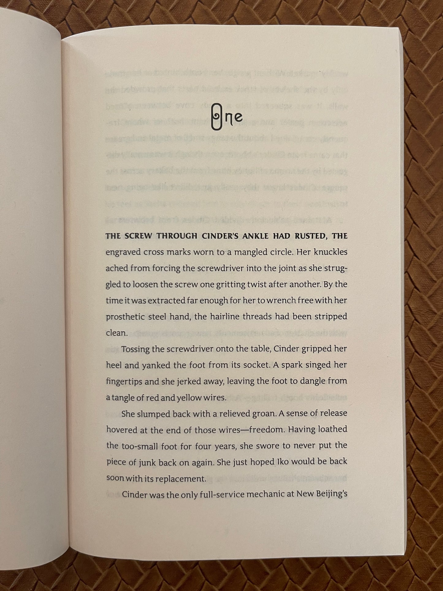 The Lunar Chronicles #1: Cinder by Marissa Meyer (Paperback)