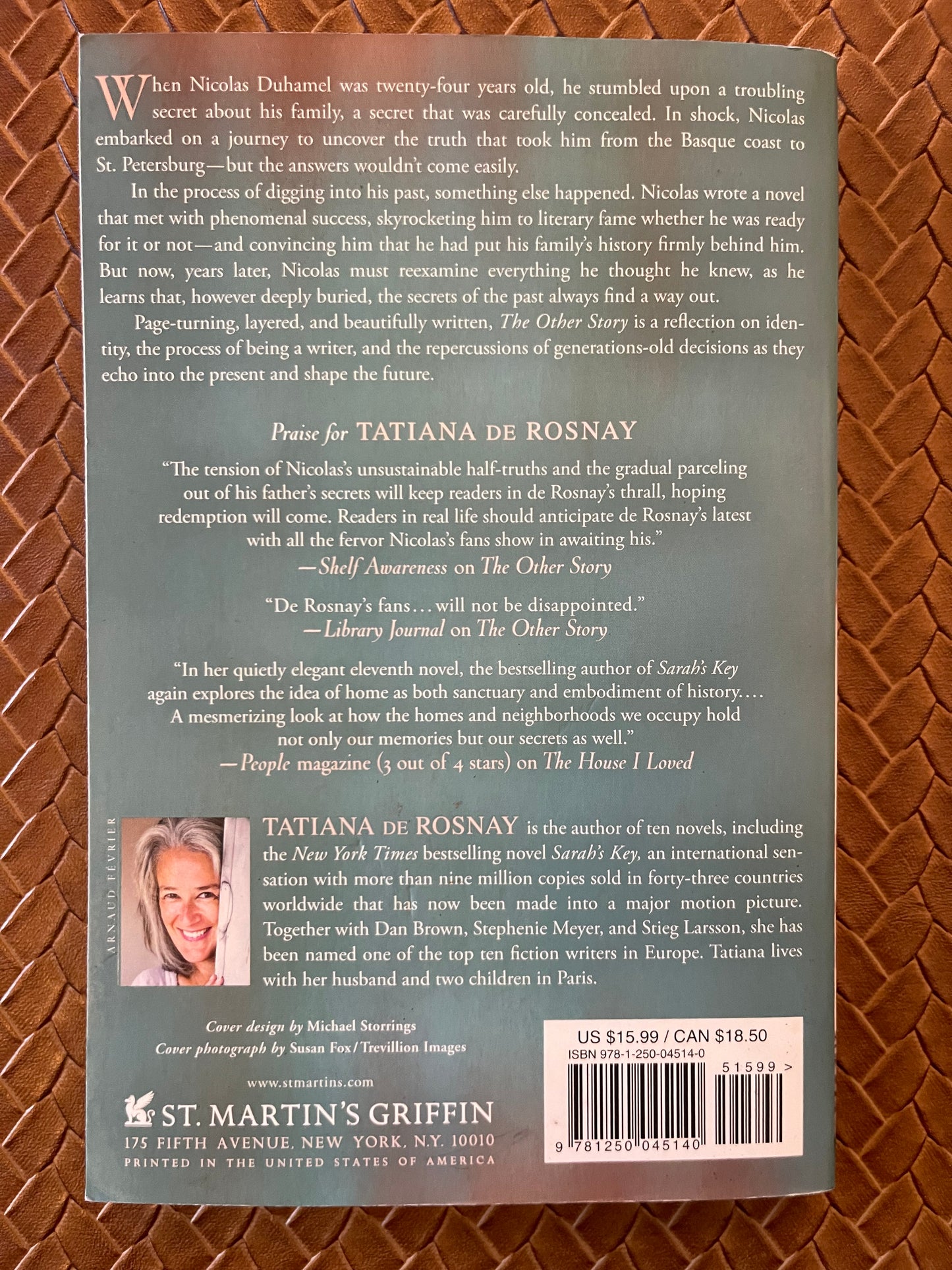 The Other Story by Tatiana de Rosnay (Paperback)