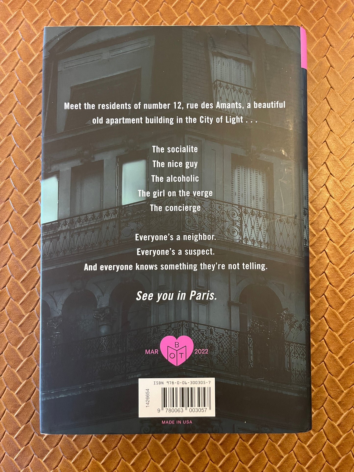 The Paris Apartment by Lucy Foley (Hardcover)