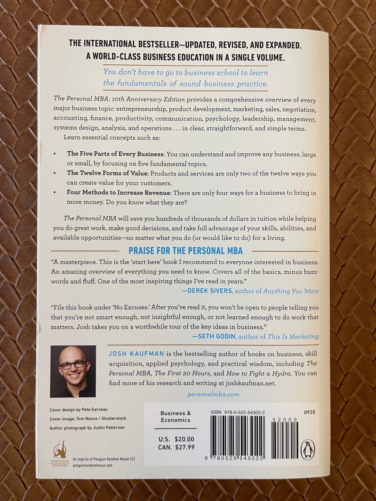 The Personal MBA 10th Anniversary Edition by Josh Kaufman (Paperback)