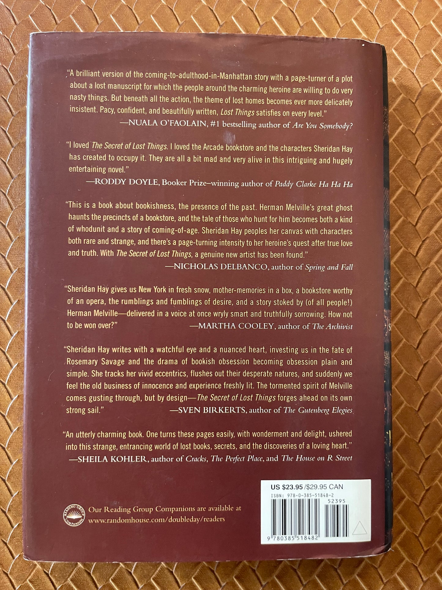 The Secret of Lost Things by Sheridan Hay (Hardcover)