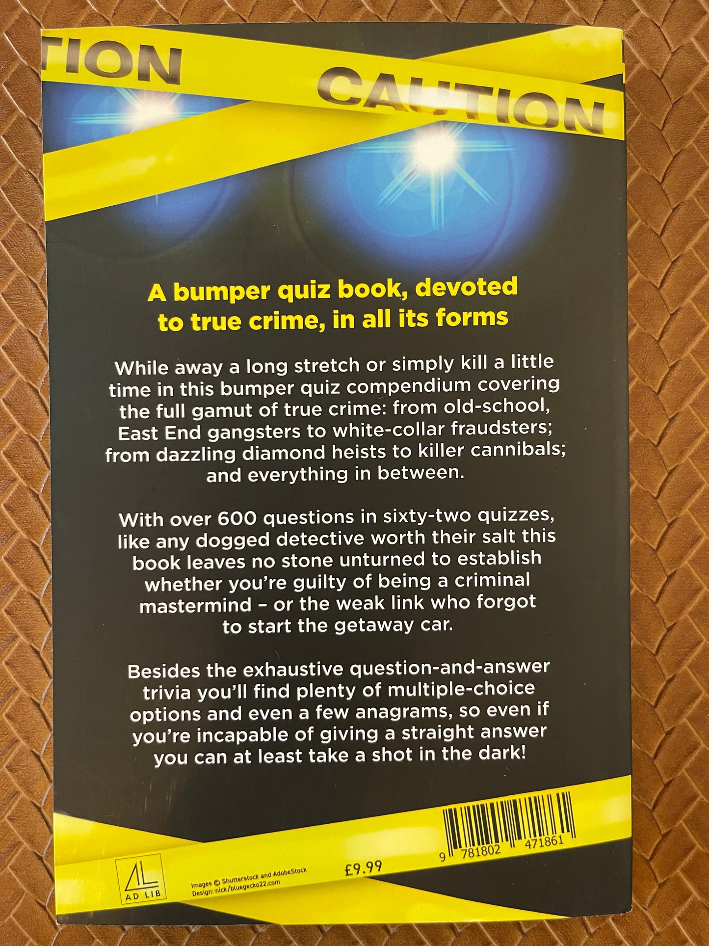 The True Crime Quiz Book by Chris Alan (Paperback)