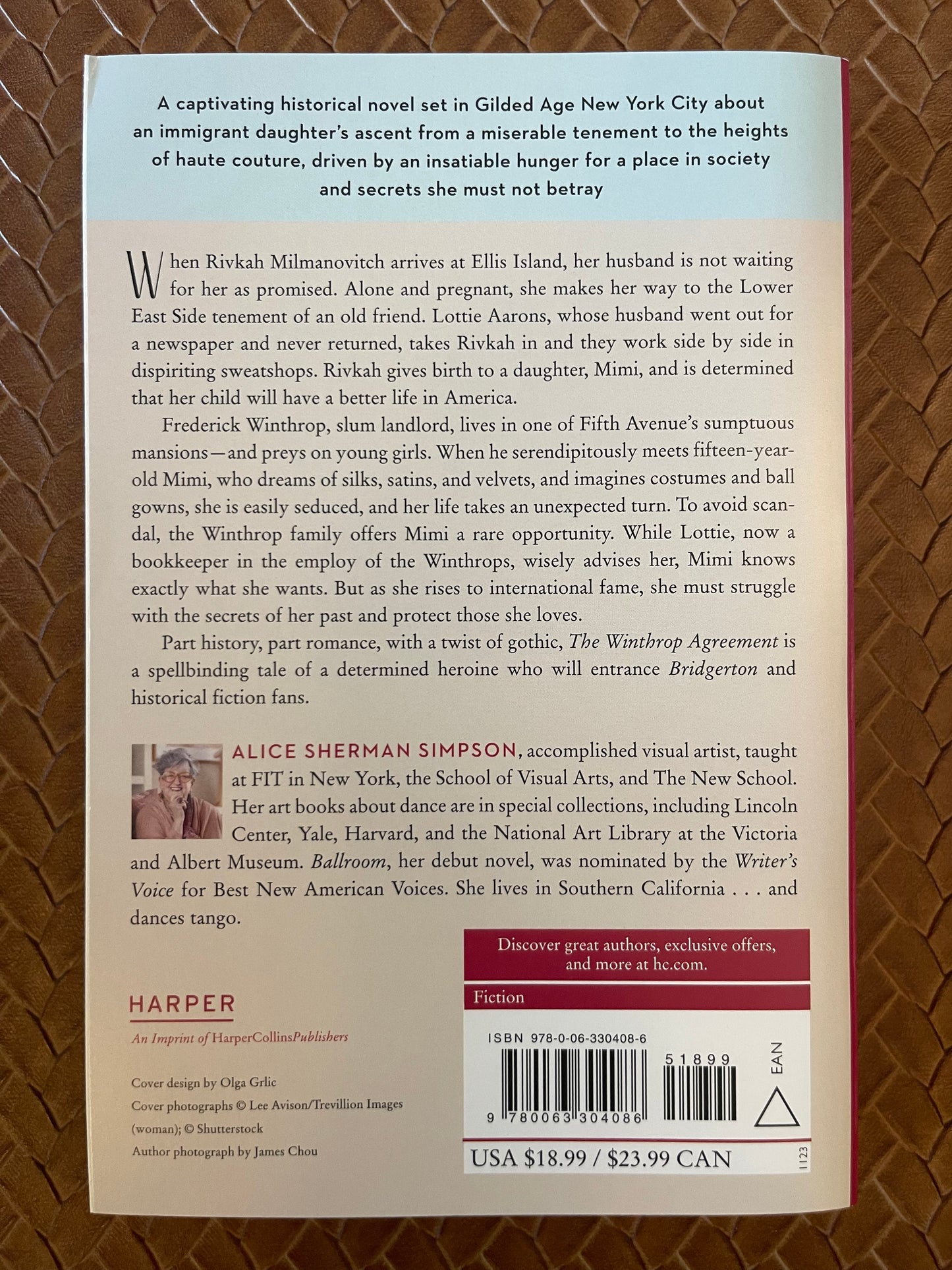 The Winthrop Agreement by Alice Sherman Simpson (Paperback)