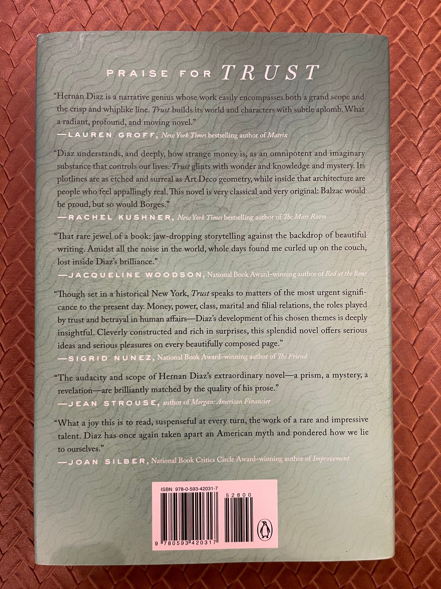 Trust by Hernan Diaz (Hardcover)