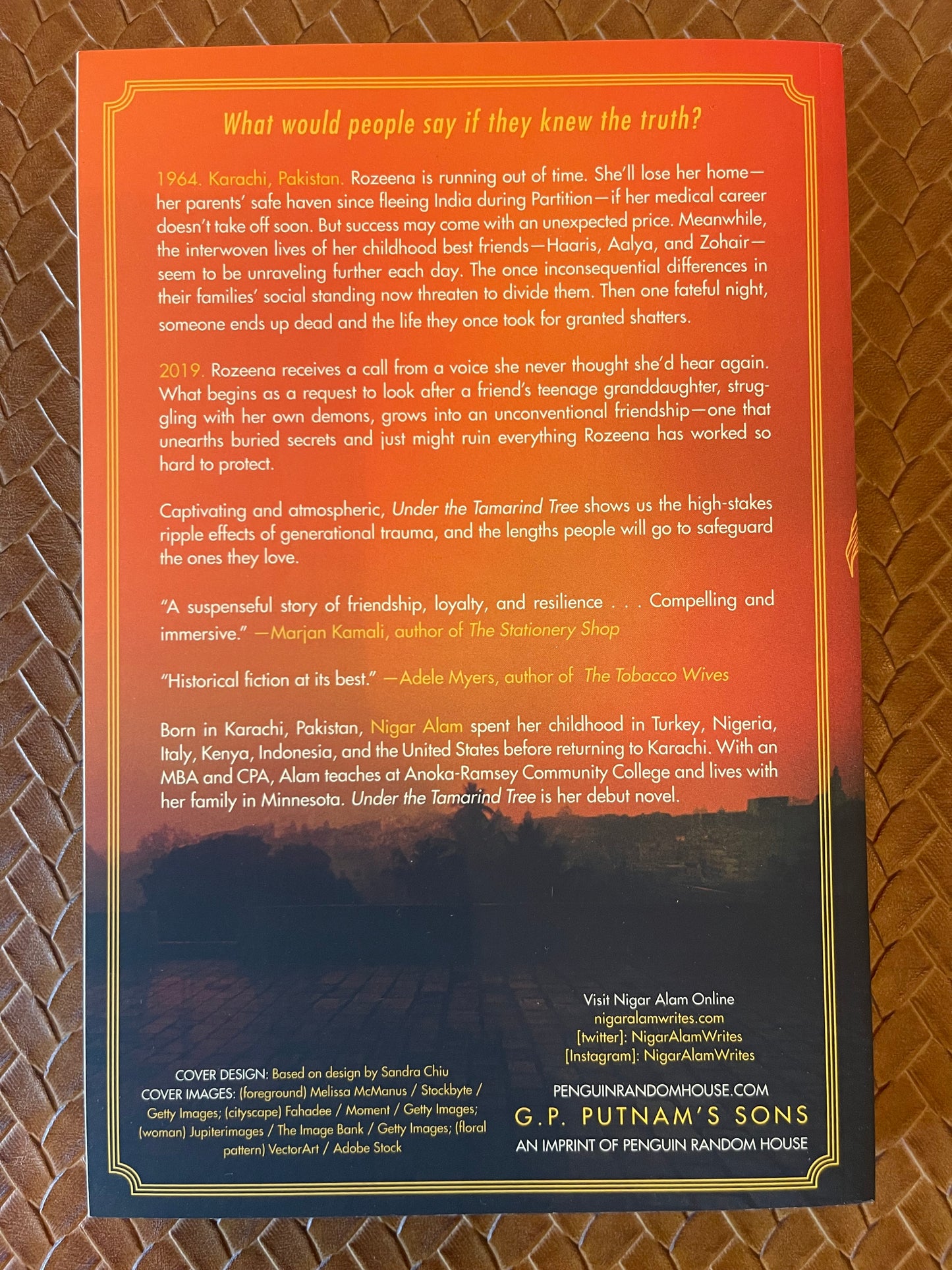 Under the Tamarind Tree by Nigar Alam (Paperback)