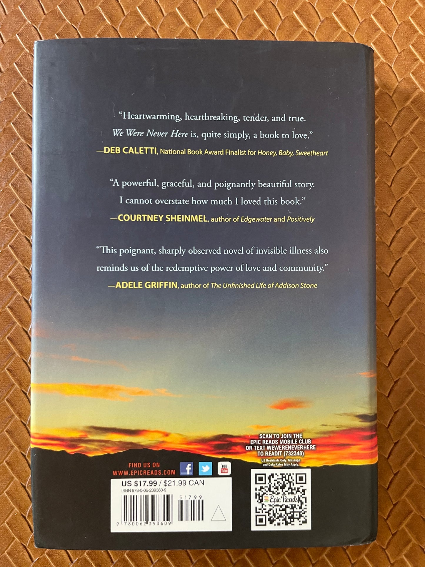 We Were Never Here by Jennifer Gilmore (Hardcover)