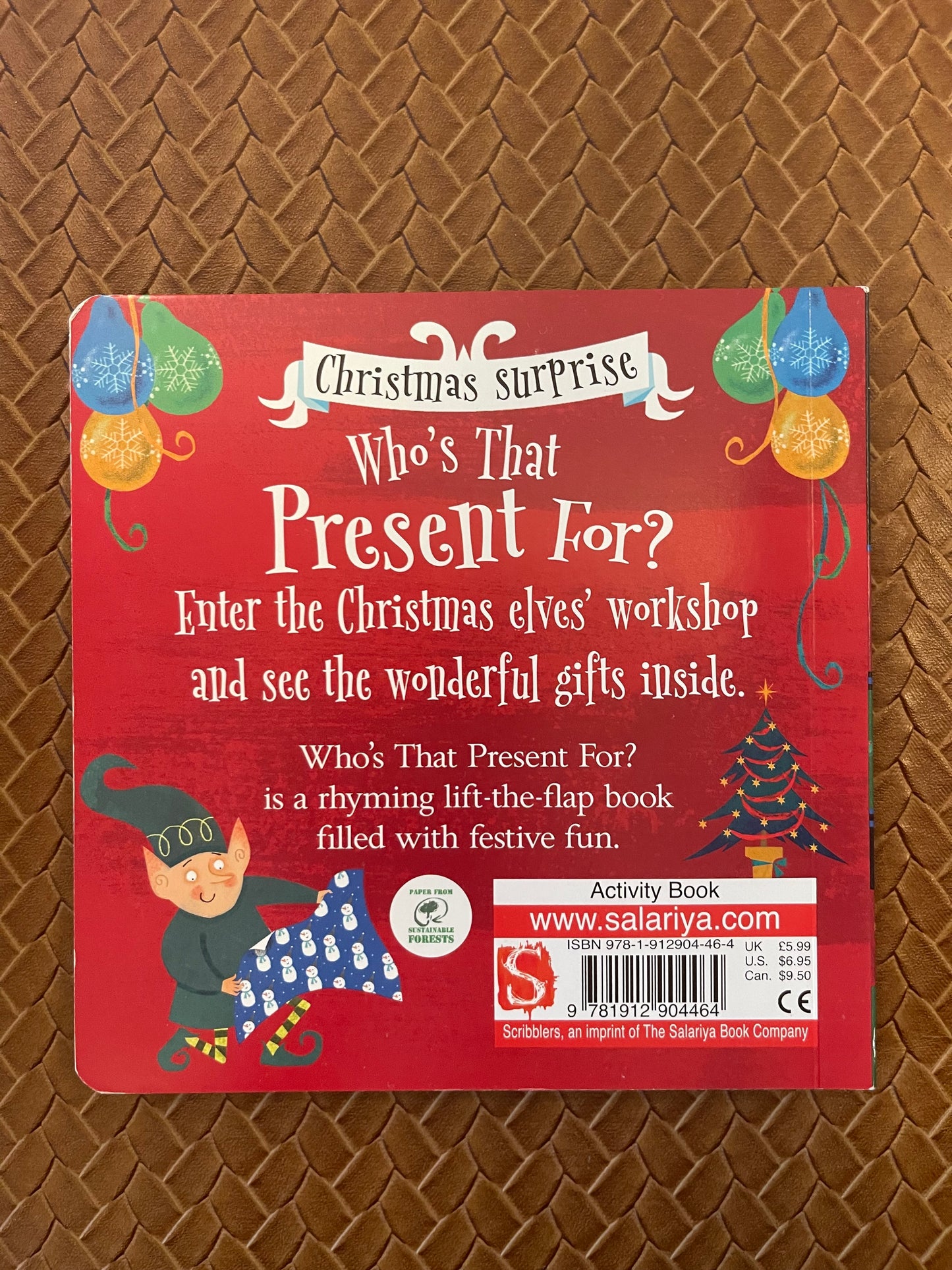 Who's That Present For? by Nick Pierce (Board Book - New)