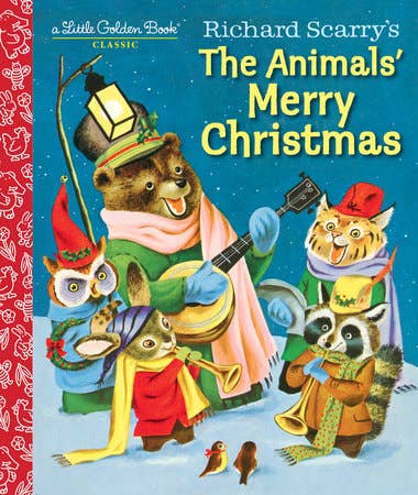 Richard Scarry's The Animals' Merry Christmas (Hardcover - New)