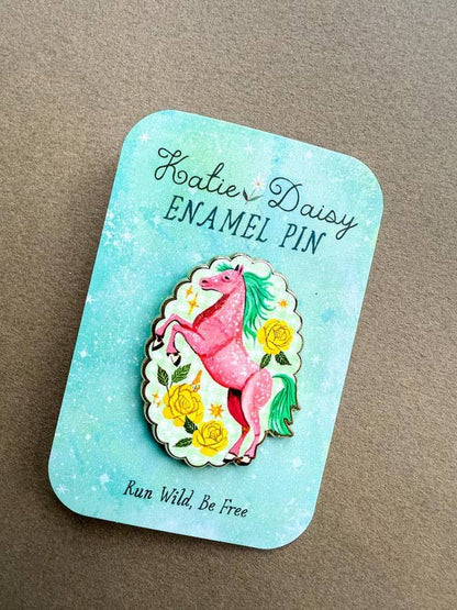 Sparkle Pony Enamel Pin