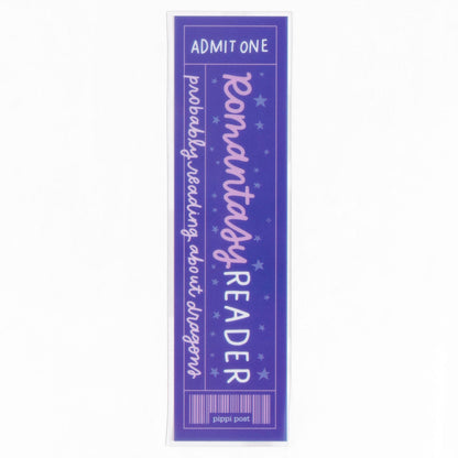 Romantasy Reader Transparent Bookmark