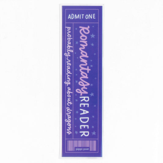 Romantasy Reader Transparent Bookmark