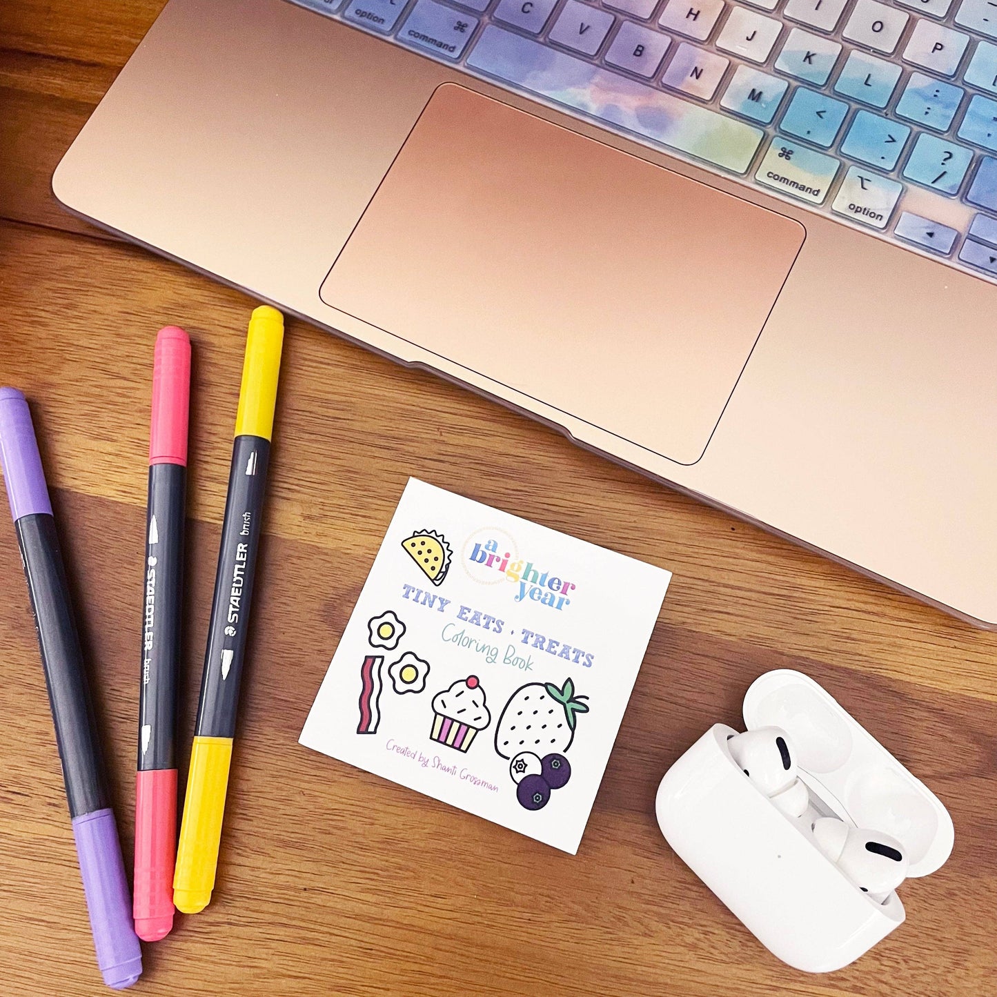 Tiny Eats Treats Mini-Coloring Book