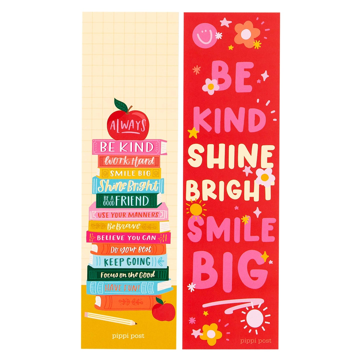 Affirmations Book Stack Bookmark Set