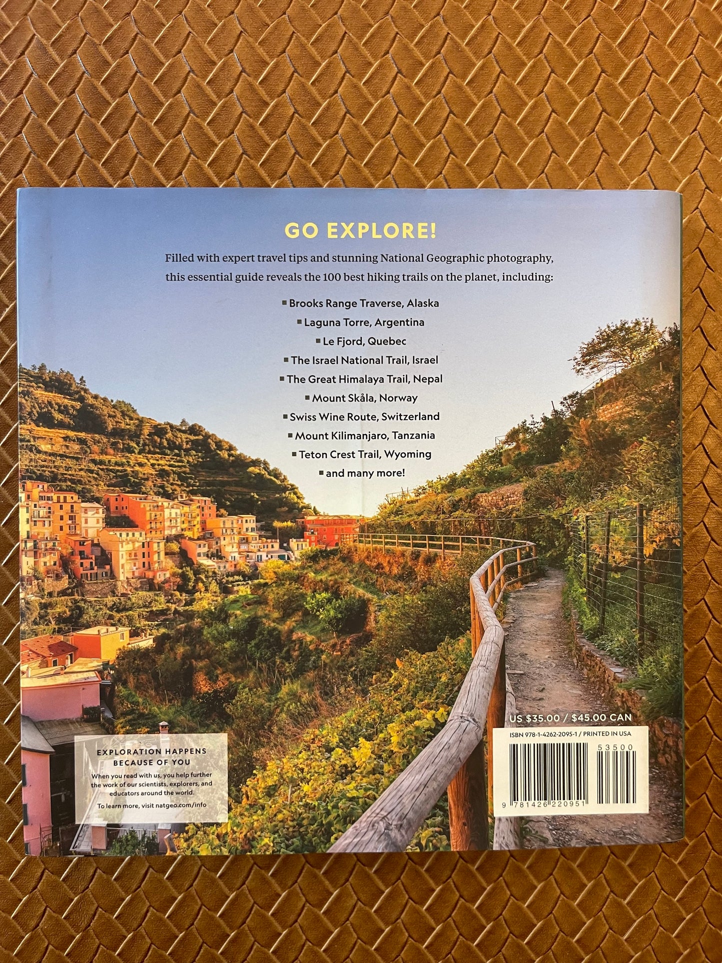 100 Hikes of a Lifetime: The World's Ultimate Scenic Trails by Kate Siber (Hardcover)