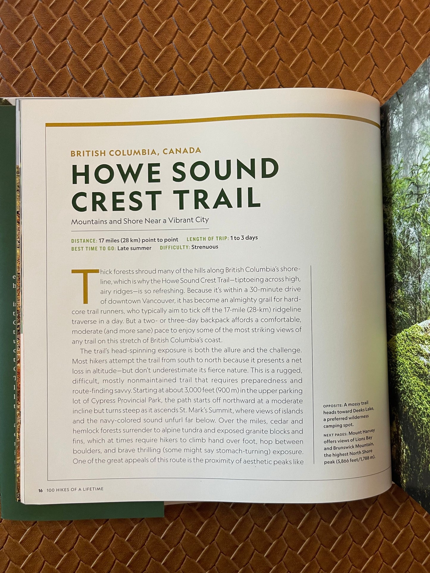 100 Hikes of a Lifetime: The World's Ultimate Scenic Trails by Kate Siber (Hardcover)