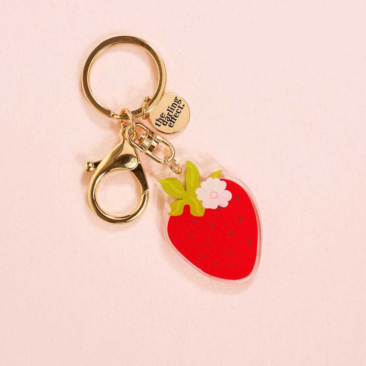 Acrylic Keychain-Strawberry