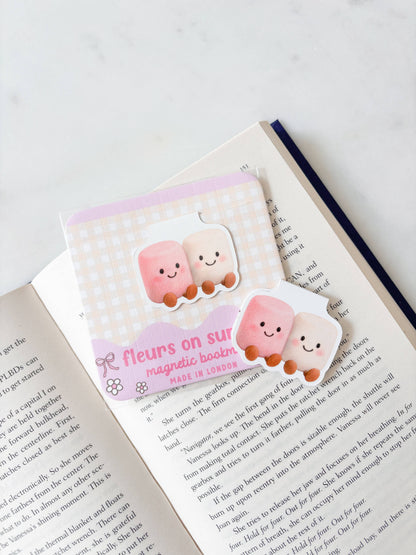 Marshmallow Magnetic Bookmark