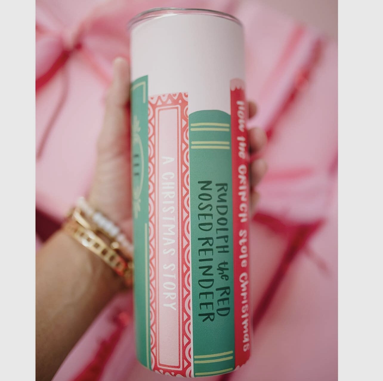 Holiday Books Tumbler
