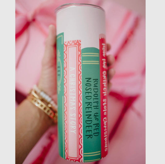 Holiday Books Tumbler