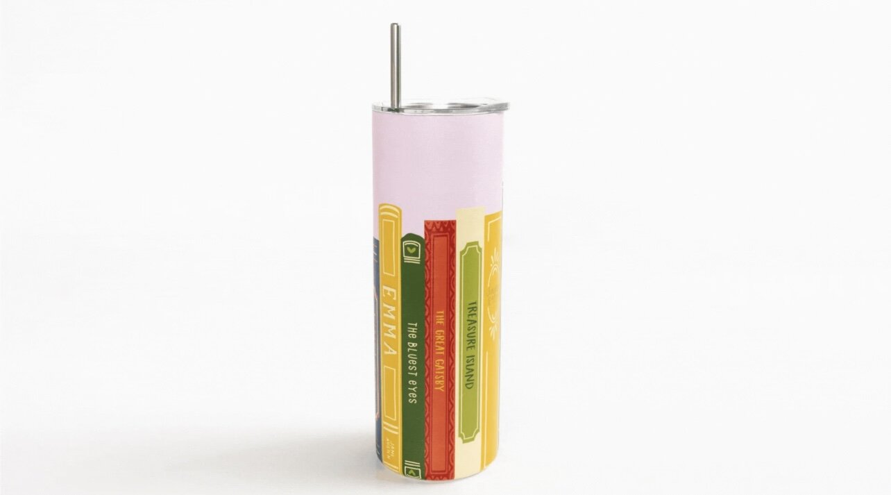 Book Stack Tumbler