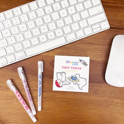 Tiny Texas Mini-Coloring Book