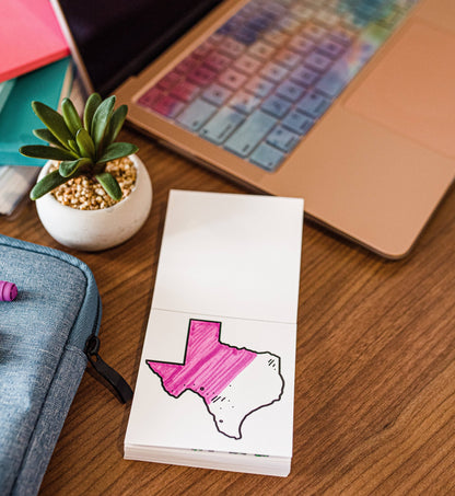 Tiny Texas Mini-Coloring Book