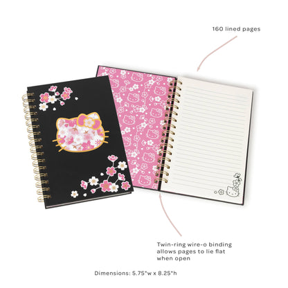 Hello Kitty® Cherry Blossoms Medium Spiral Notebook