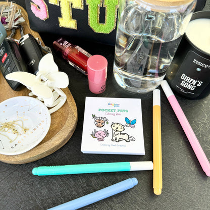 Pocket Pets Mini-Coloring Book