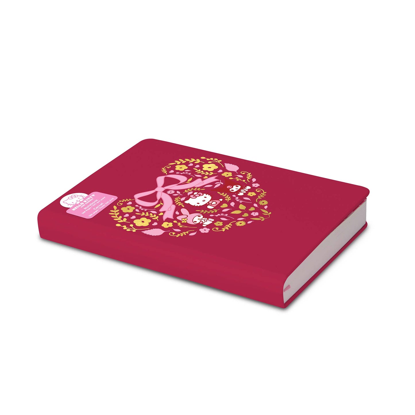 Hello Kitty & Friends Hearts and Flowers Casebound Notebook