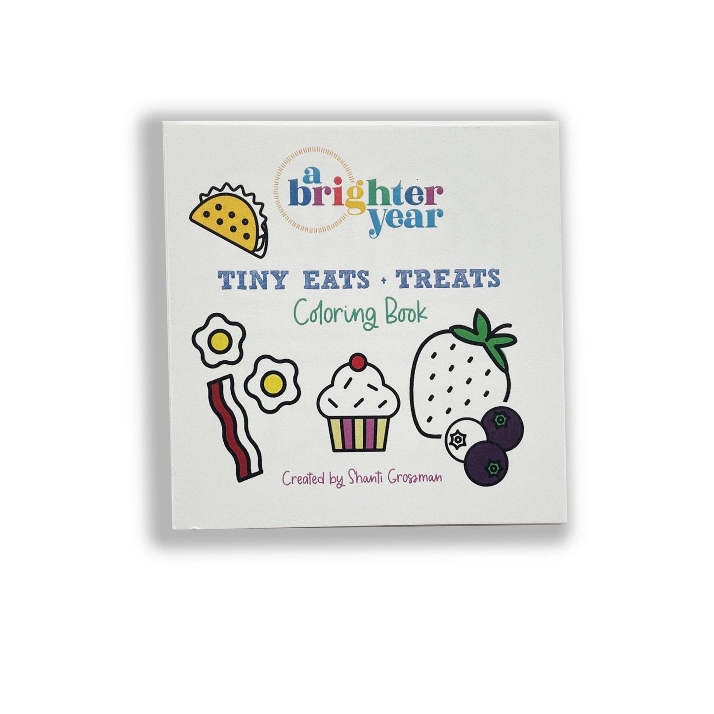 Tiny Eats Treats Mini-Coloring Book