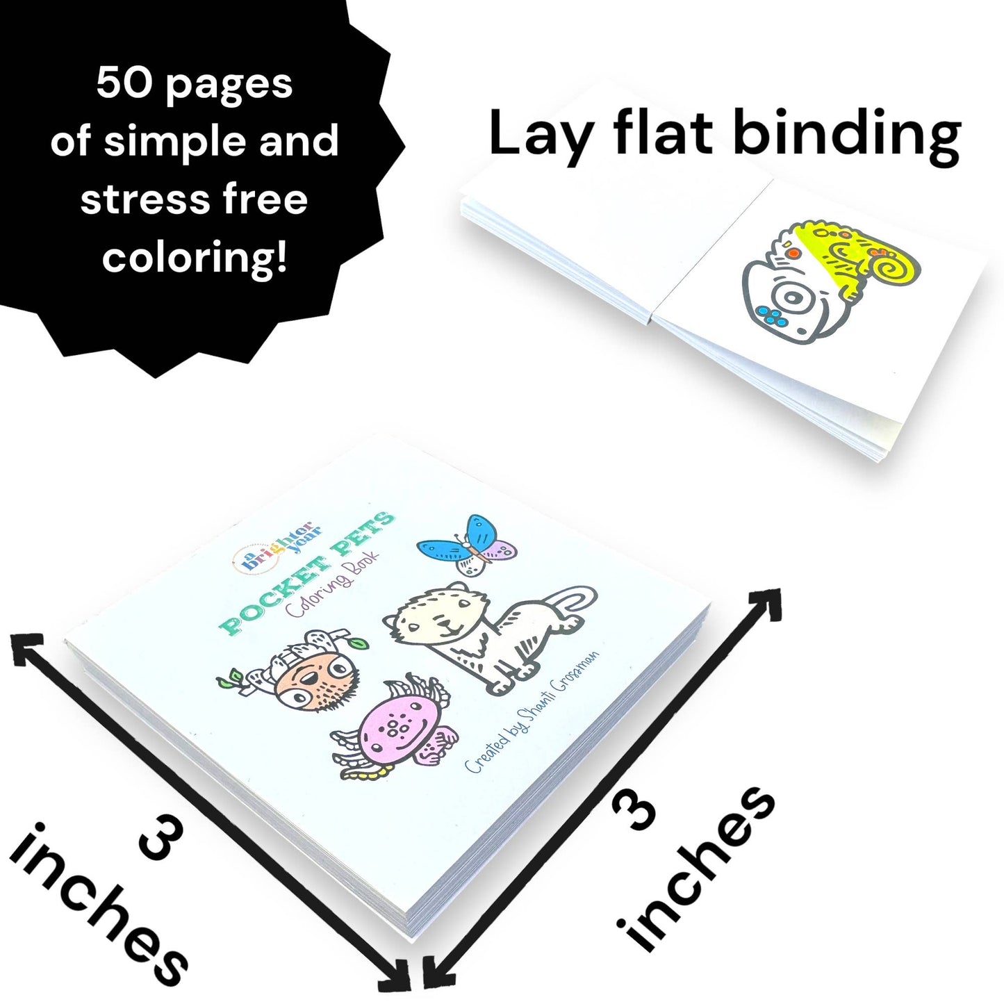 Pocket Pets Mini-Coloring Book