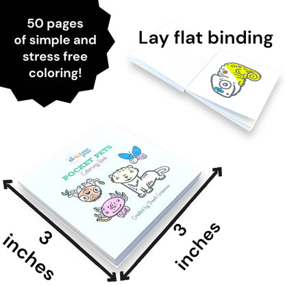 Pocket Pets Mini-Coloring Book