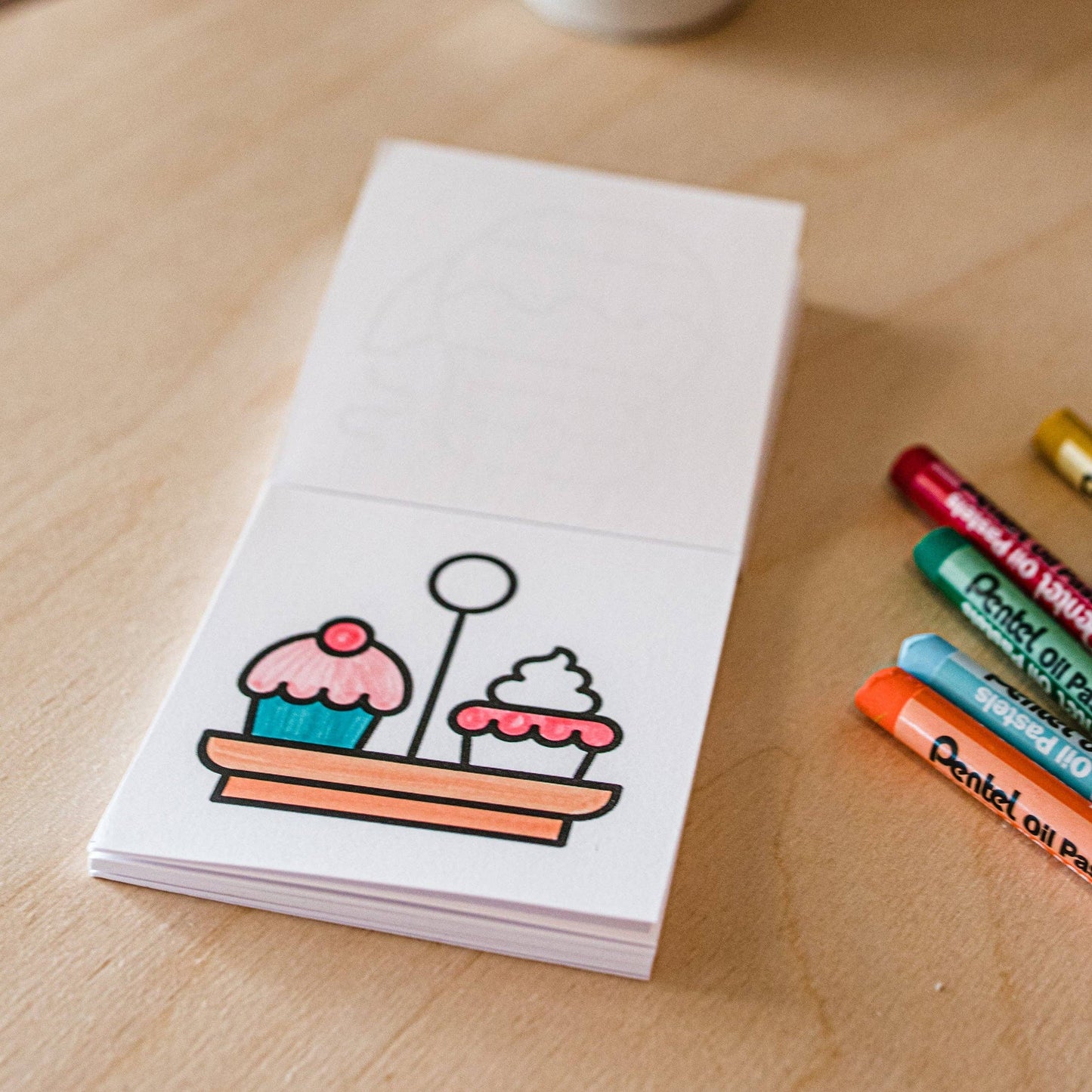Tiny Eats Treats Mini-Coloring Book
