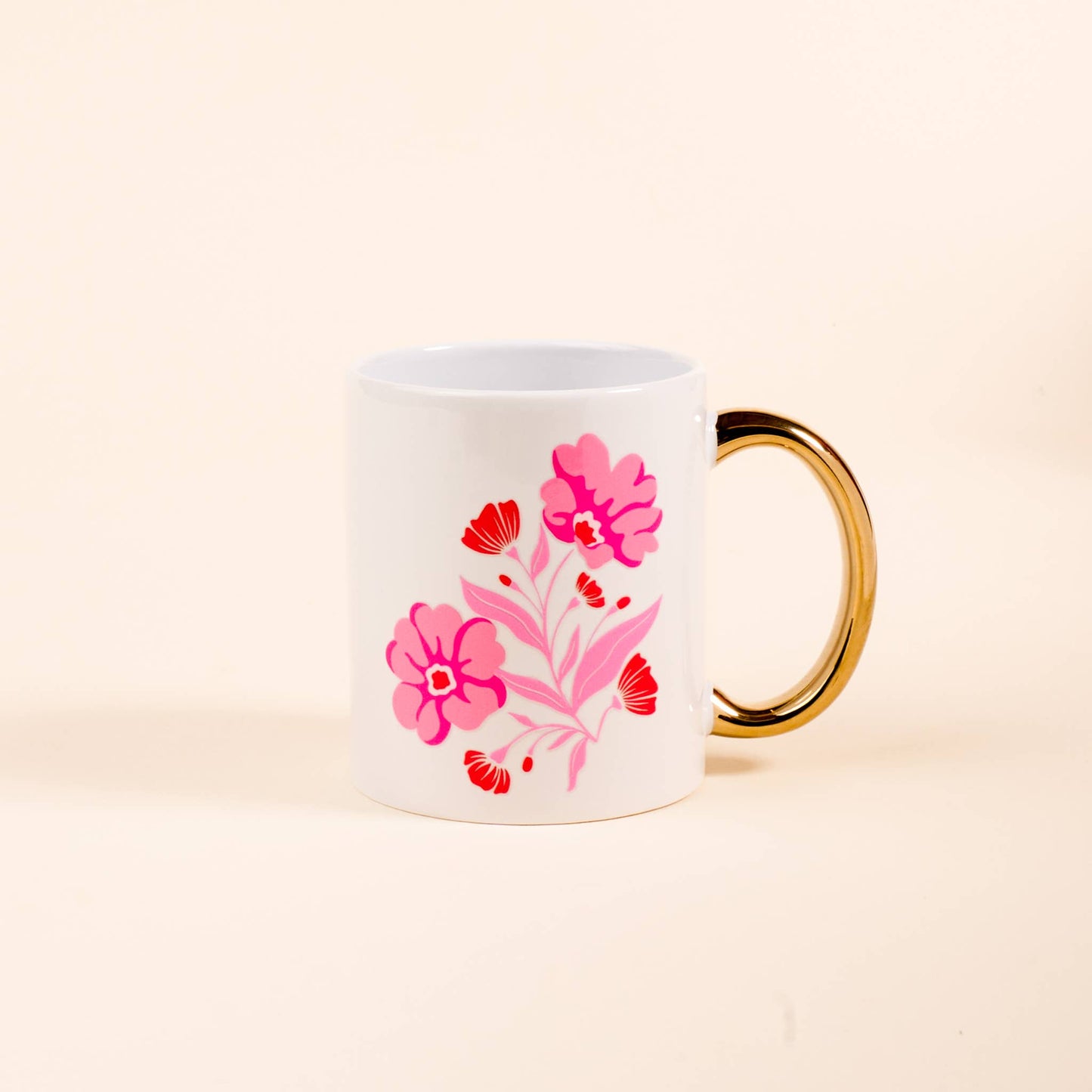 11 oz Cozy Cute Ceramic Mug: Book Shelfie