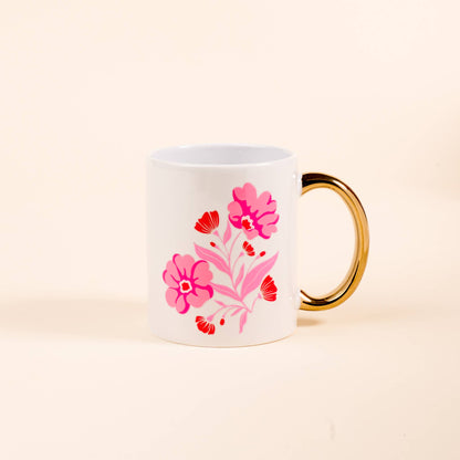 11 oz Cozy Cute Ceramic Mug: Book Shelfie