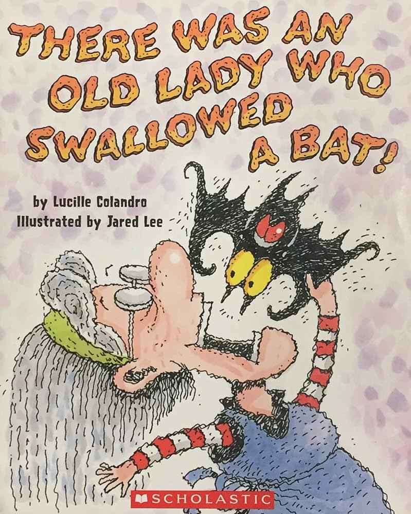 There Was an Old Lady Who Swallowed a Bat! cover image