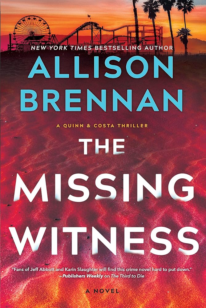 The Missing Witness: A Quinn & Costa Novel – A Tense Romantic Suspense and FBI Police Procedural Mystery (A Quinn & Costa Thriller, 5) cover image