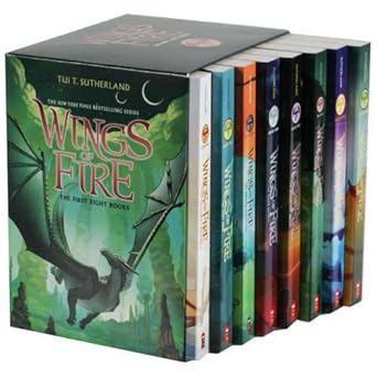 Wings of Fire Boxed Set, Books 1-8 The First Eight cover image