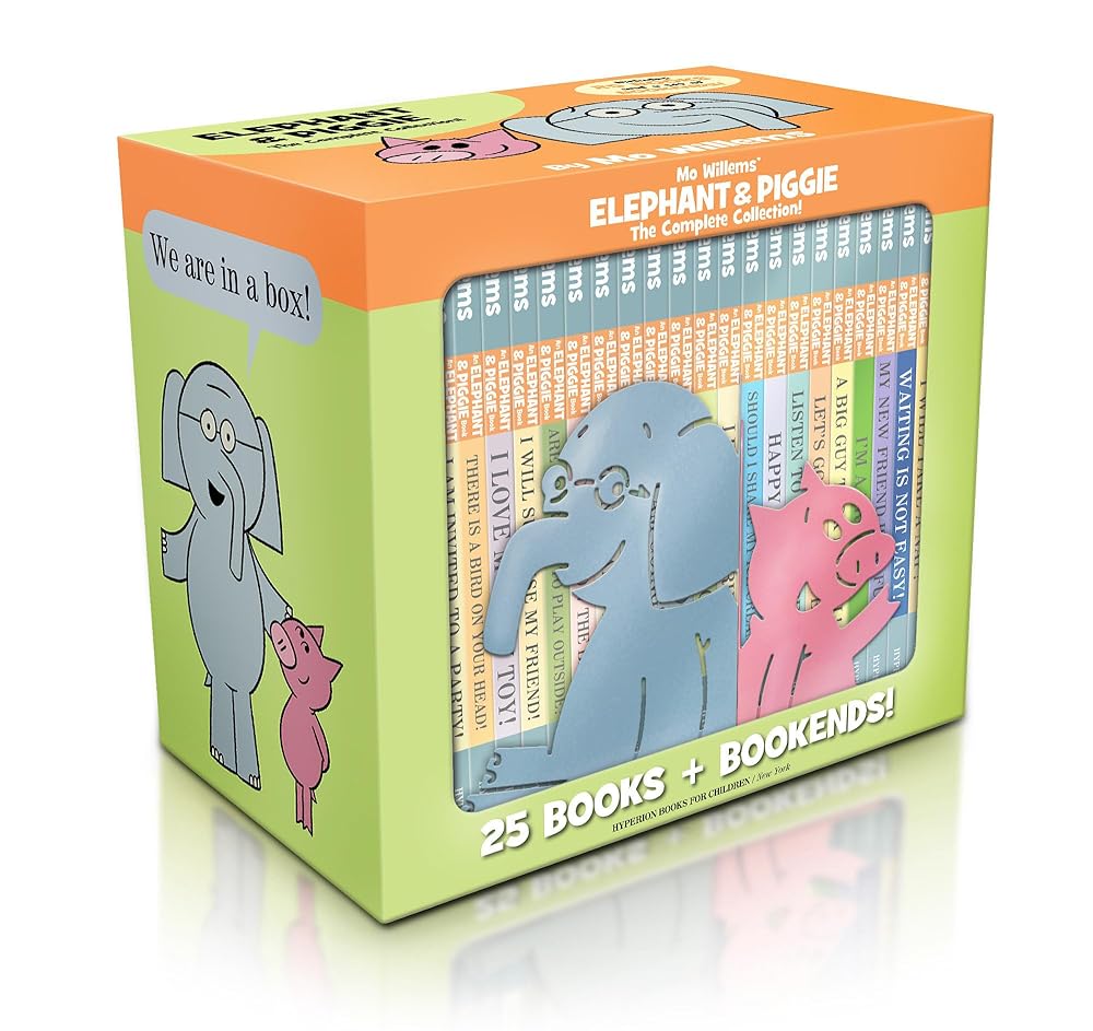 Elephant & Piggie: The Complete Collection (Includes 2 Bookends) (An Elephant and Piggie Book) cover image
