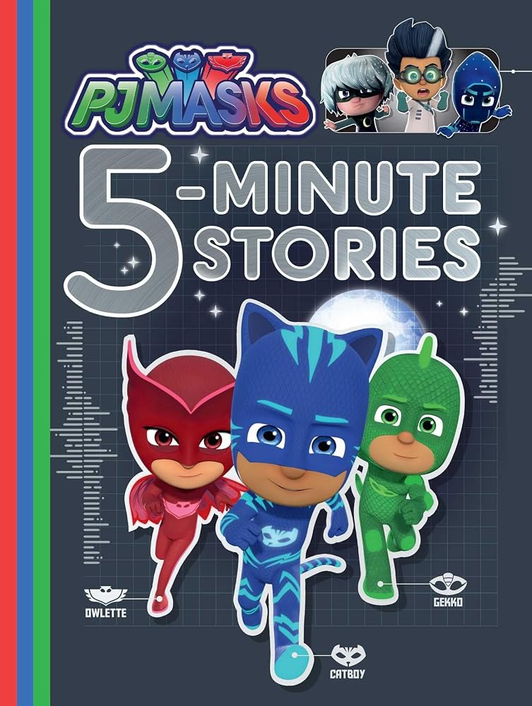 PJ Masks 5-Minute Stories cover image
