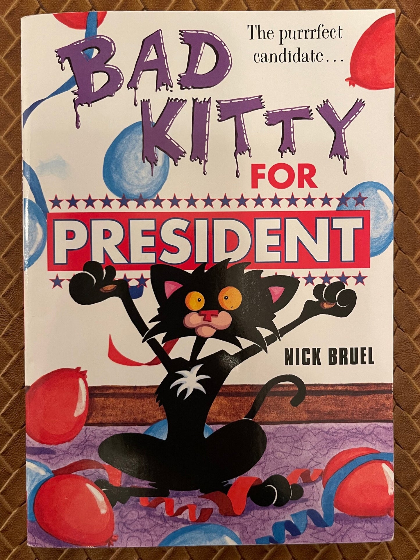Bad Kitty Chapter Book #5: Bad Kitty for President by Nick Bruel (Paperback)