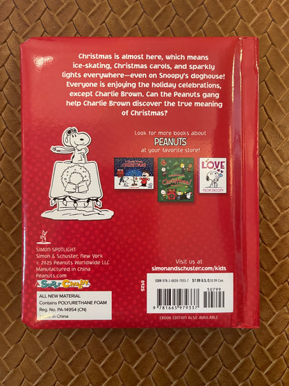 Peanuts: A Charlie Brown Christmas by Charles M. Schulz (Board Book - New)