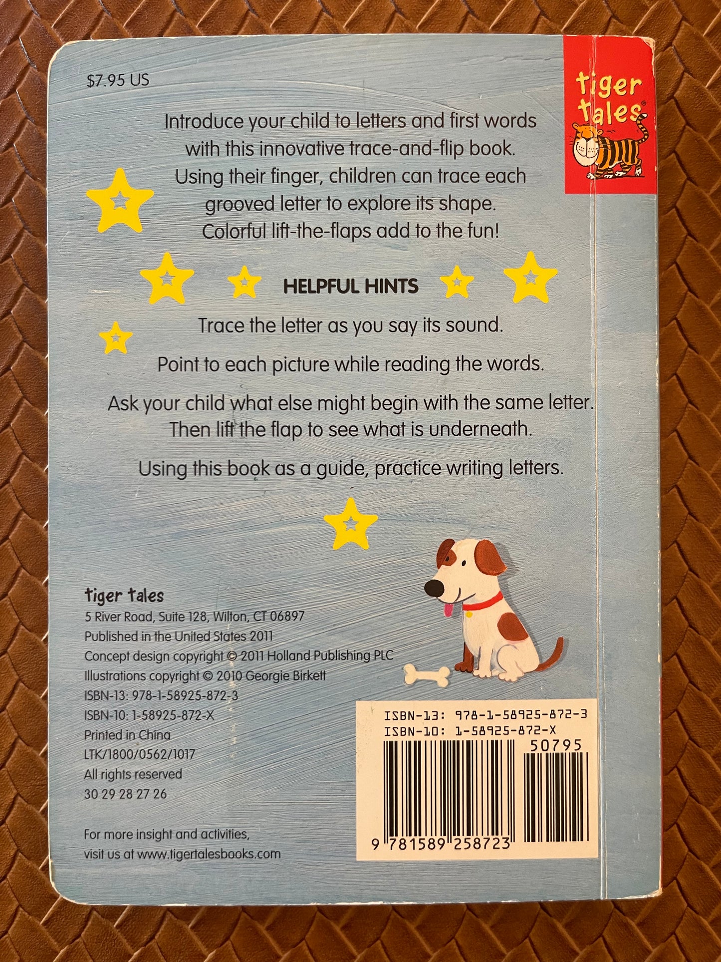 A Is for Apple by Tiger Tales (Board Book)