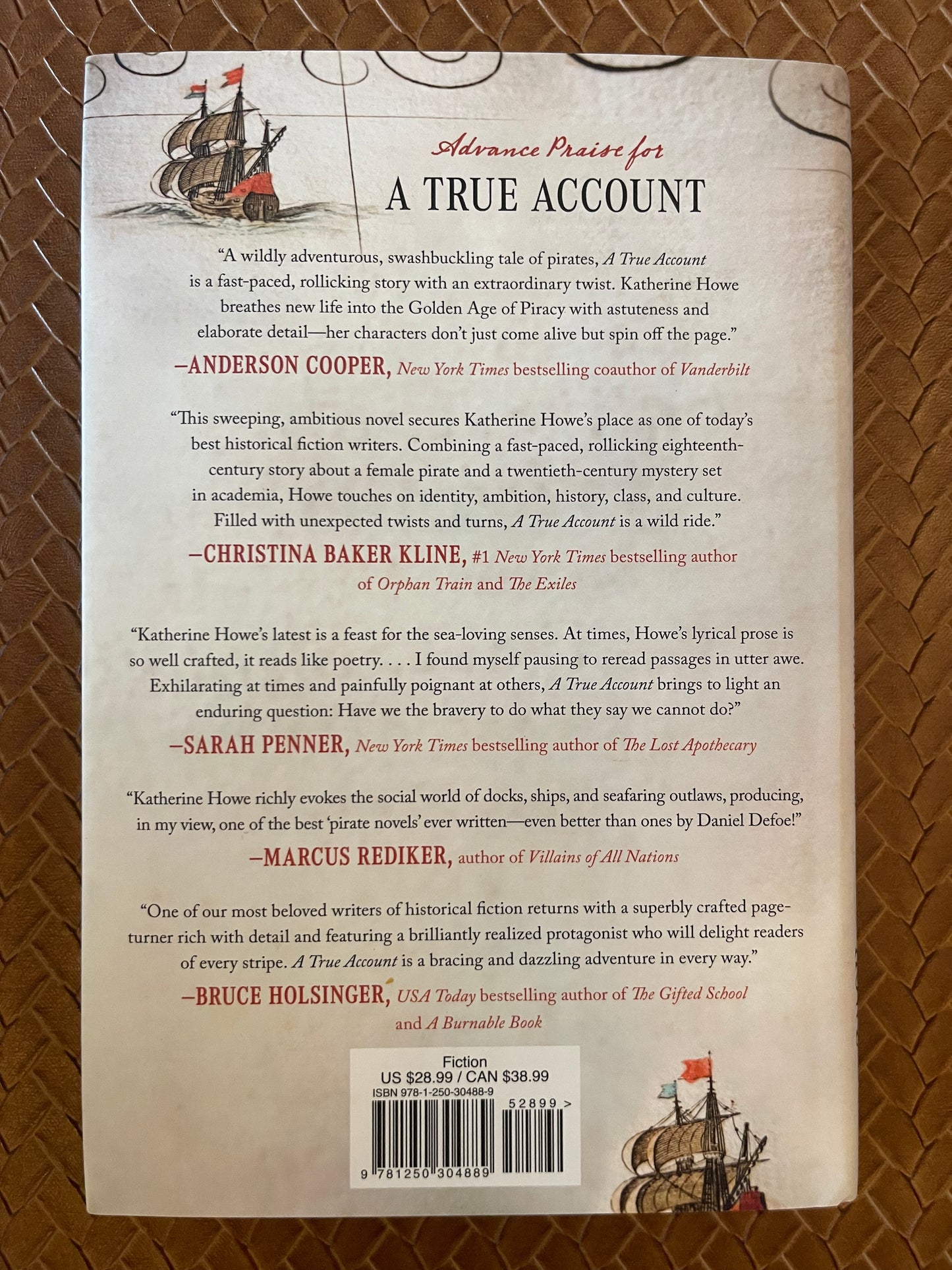 A True Account: Hannah Masury’s Sojourn Amongst the Pyrates, Written by Herself by Katherine Howe (Hardcover)