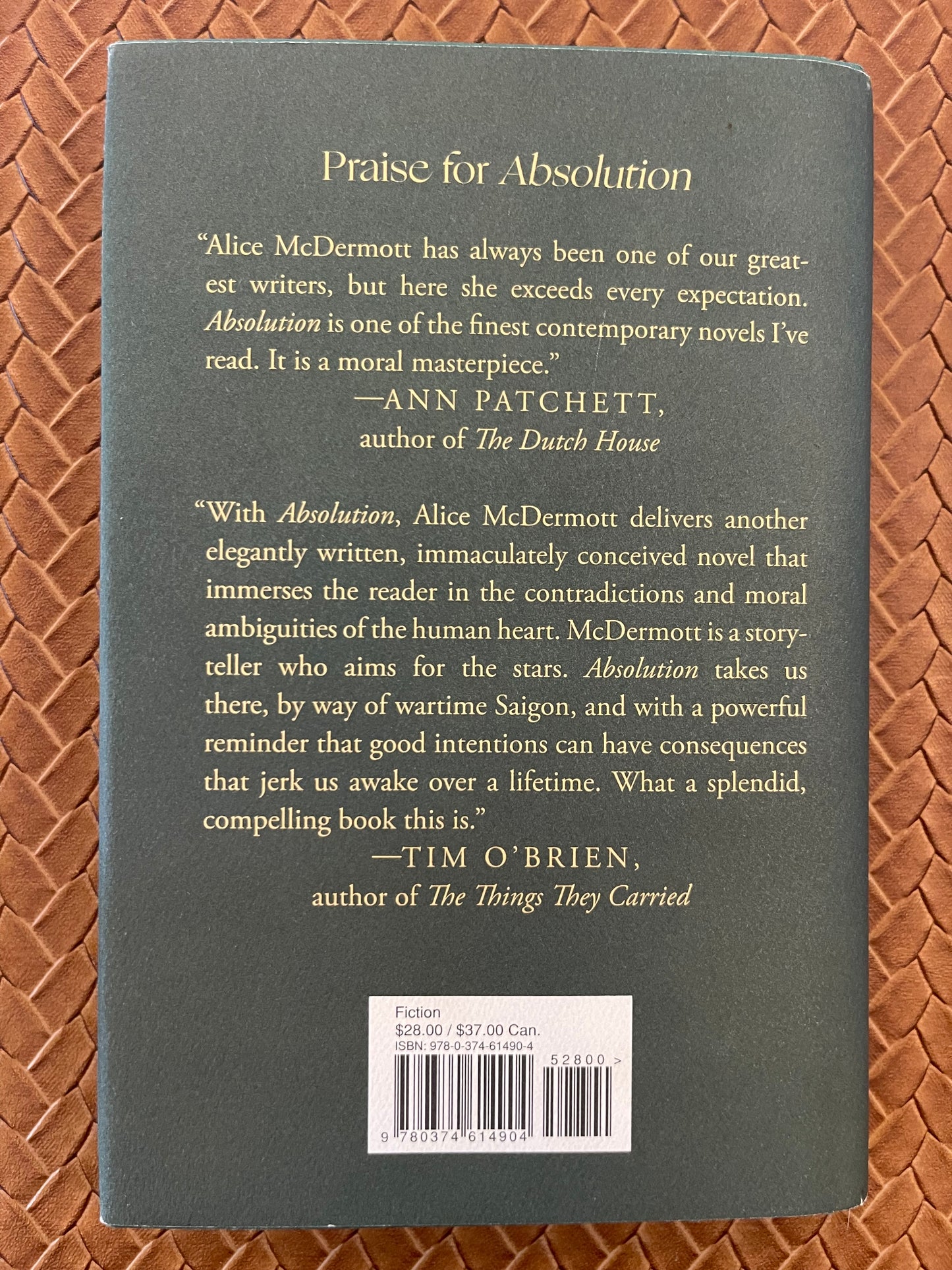Absolution by Alice McDermott (Hardcover)