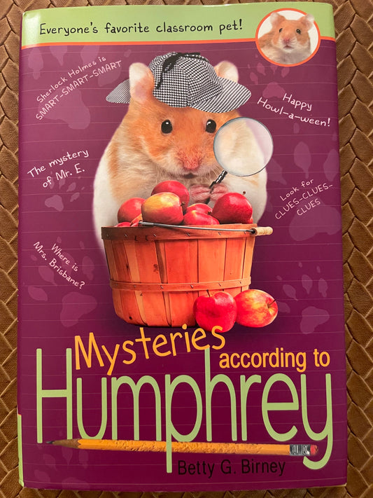 According to Humphrey #8: Mysteries According to Humphrey by Betty G. Birney