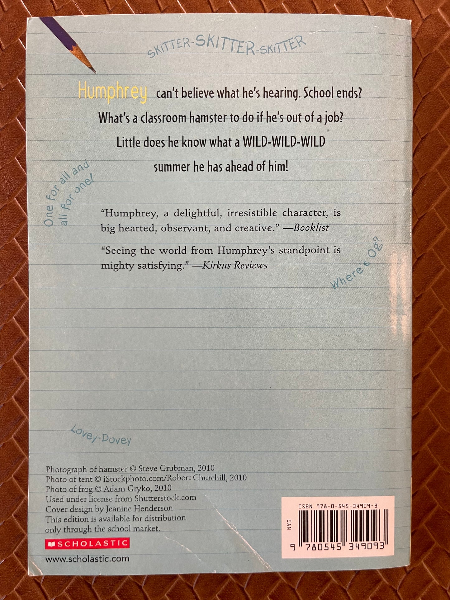 According to Humphrey #6: Summer According to Humphrey by Betty G. Birney (Paperback)