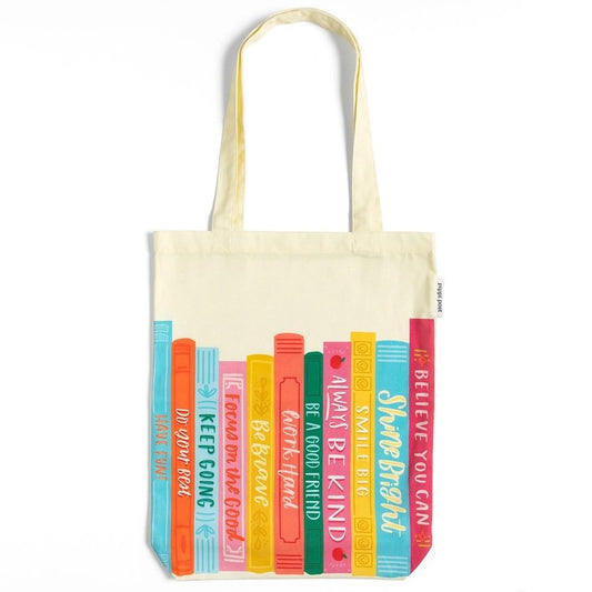 Affirmations Books Tote Bag